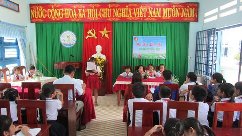 Liên đội Trường TH Nguyễn Thị Minh Khai tổ chức Đại hội Liên Đội Năm học 2019 - 2020