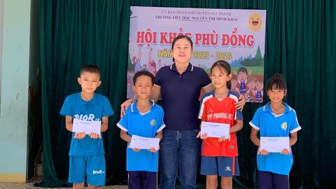 KHAI MẠC HỘI KHOẺ PHÙ ĐỔNG CẤP TRƯỜNG NĂM HỌC: 2023 - 2024