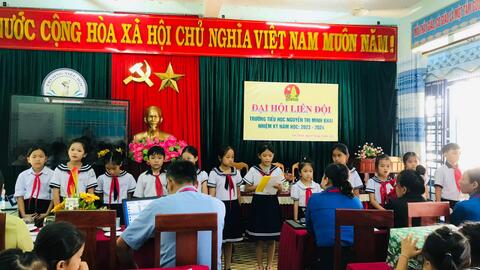 Đại hội Liên đội trường TH Nguyễn Thị Minh Khai nhiệm kỳ năm học 2023-2024.🥰😘