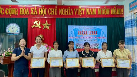 HỘI THI VIẾT CHỮ ĐẸP CẤP TRƯỜNG NĂM HỌC 2023 - 2024