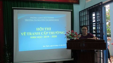 HỘI THI MỸ THUẬT CẤP TRƯỜNG NĂM HỌC 2019 - 2020