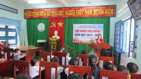 HỘI KHỎE PHÙ ĐỔNG CẤP TRƯỜNG NĂM HỌC 2019 - 2020