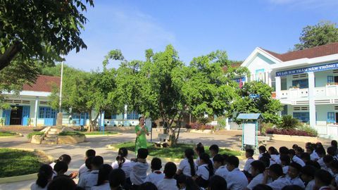 LIÊN ĐỘI TỔ CHỨC TUYÊN TRUYỀN PHÒNG CHỐNG ĐUỐI NƯỚC VÀ TAI NẠN THƯƠNG TÍCH